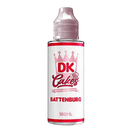 Donut King Cake Battenburg 100ml 0mg Shortfill