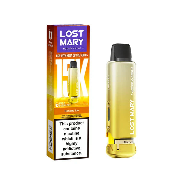 Lost Mary Nera 15k Pod Banana Ice 20mg