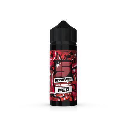 Strapped Reloaded Professor Pep 100ml 0mg Shortfill