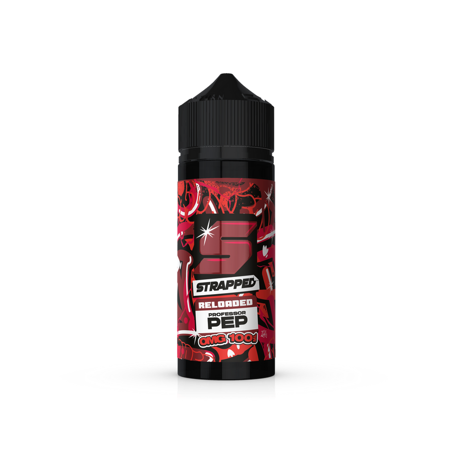 Strapped Reloaded Professor Pep 100ml 0mg Shortfill