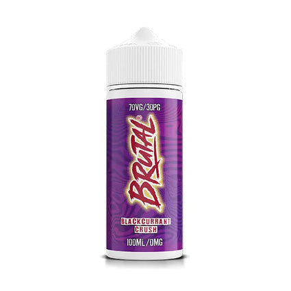 Brutal Blackcurrant Crush 100ml 0mg Shortfill