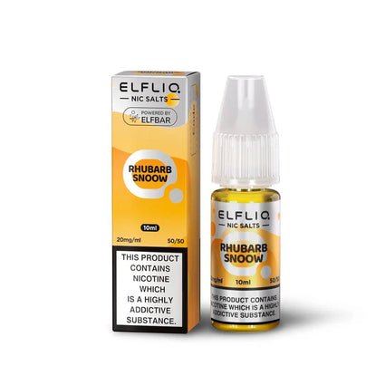 Elfliq Rhubarb Snow 10ml 10mg