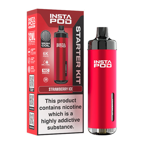Insta Pod 6000 Strawberry Ice 20mg