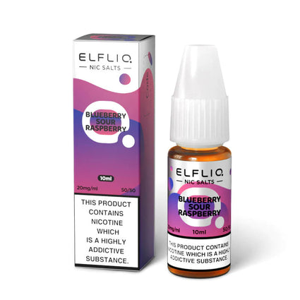 Elfliq Blueberry Sour Raspberry Nic Salt 10mg