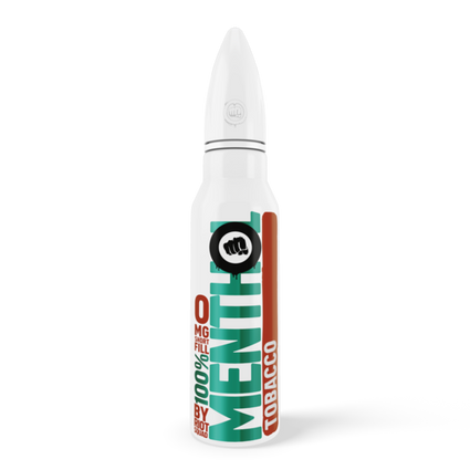 100% Menthol Tobacco 0mg 50ml Shortfill