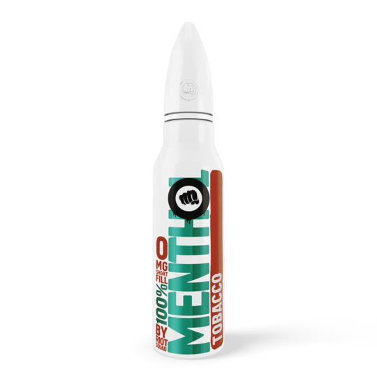 100% Menthol Tobacco 0mg 50ml Shortfill