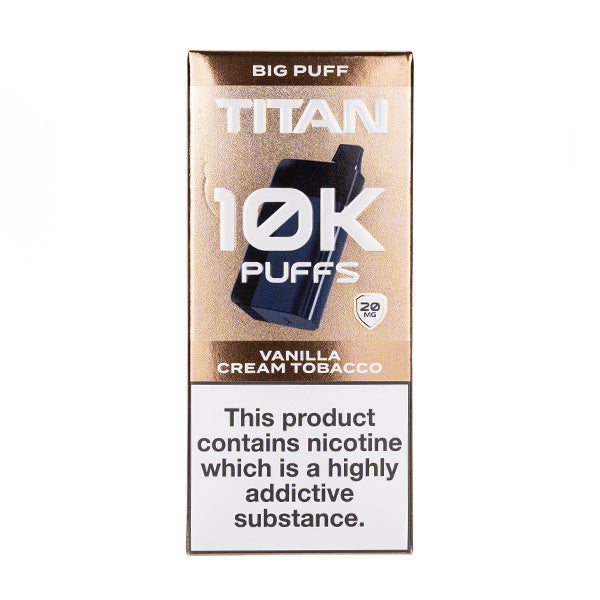 Titan 10K Vanilla Cream Tobacco 20mg