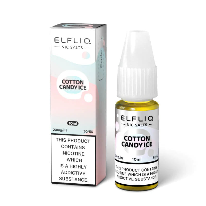 Elfliq Cotton Candy Ice (P&B Cloudd) Nic Salt 10mg