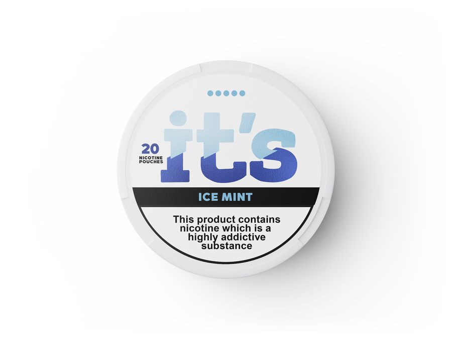 ITS RIPS Pouches Ice Mint 20 Pouches 8.5mg