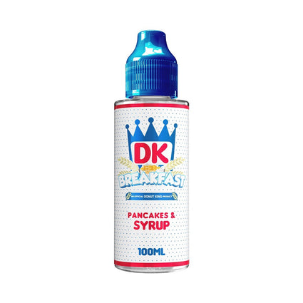 Donut King Breakfast Pancakes and Syrup 100ml 0mg Shortfill