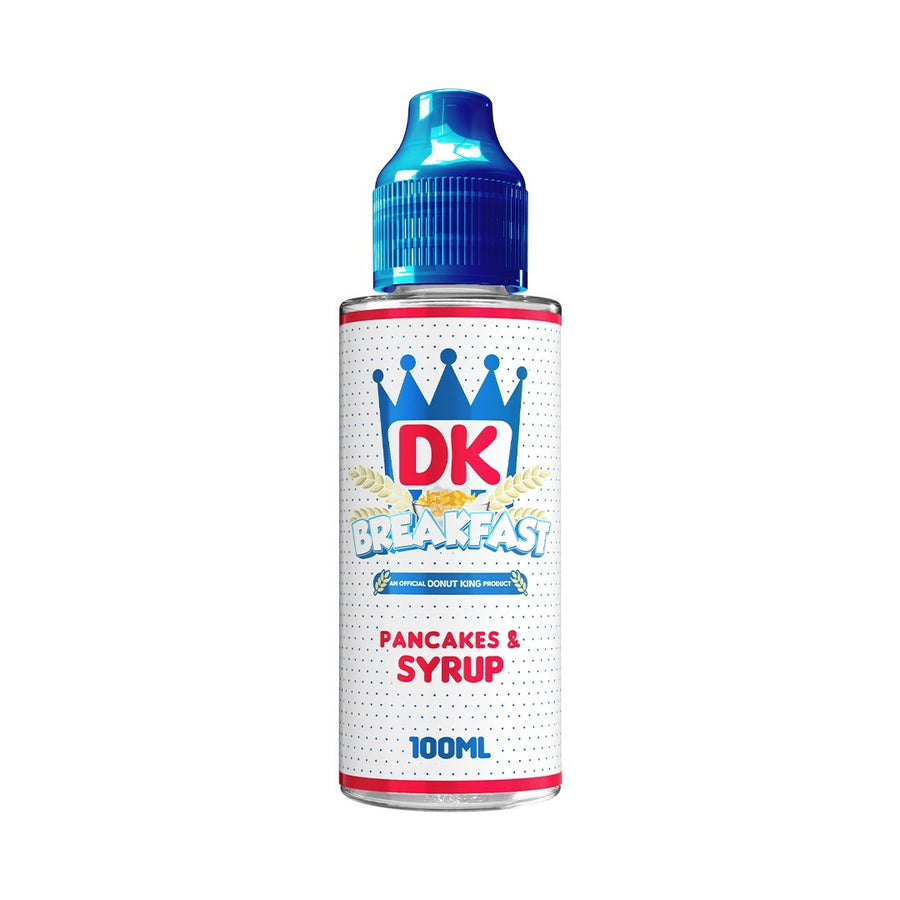 Donut King Breakfast Pancakes and Syrup 100ml 0mg Shortfill