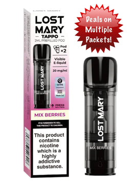 Lost Mary Tappo Mixed Berries Pods 20mg x2