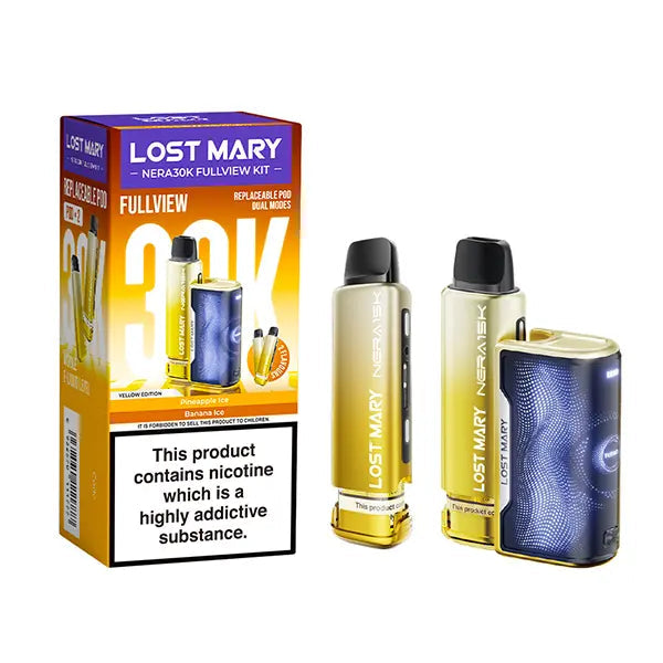 Lost Mary Nera 30k Kit Yellow Edition 20mg
