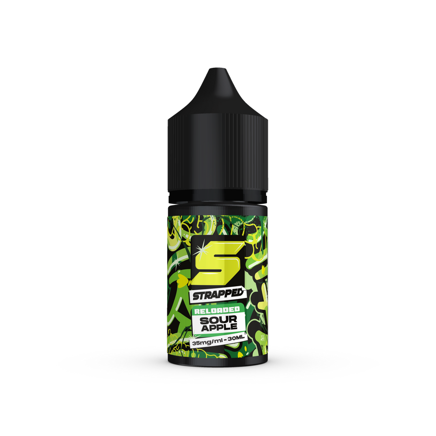 Strapped Reloaded Sour Apple 30ml 35mg