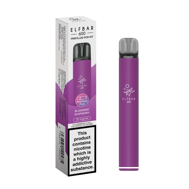 Elfbar 600 Kit Blueberry Raspberry 20mg