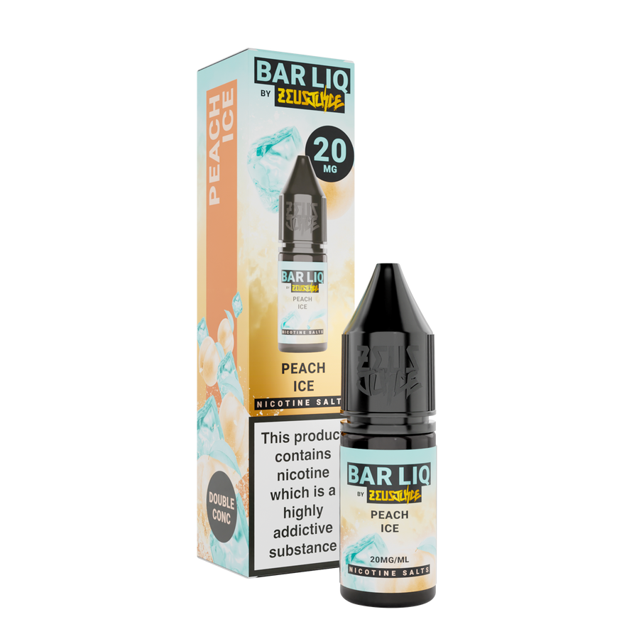 Zeus Bar Salts Peach Ice 10ml 10mg