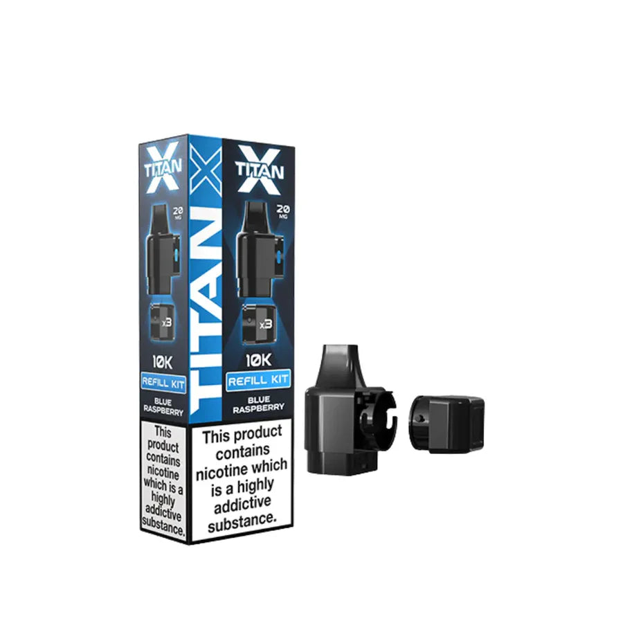 Titan X Refill Blue Raspberry 20mg