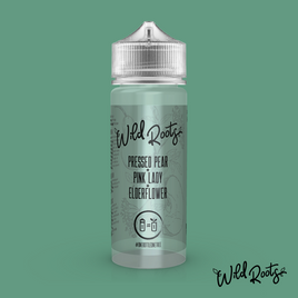 Pressed Pear, Pink Lady & Elderflower 100ml 0mg Shortfill