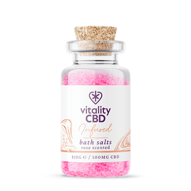 Vitality CBD Infused Bath Salts 100mg