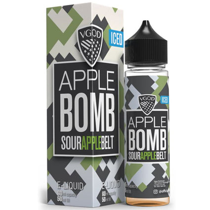 Apple Bomb Iced 50ml 0mg Shortfill