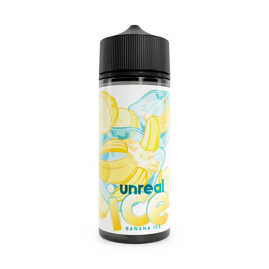 Unreal Ice Banana Ice 100ml 0mg Shortfill