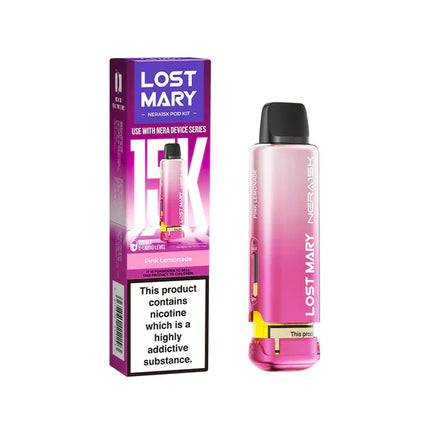 Lost Mary Nera 15k Pod Pink Lemonade 20mg