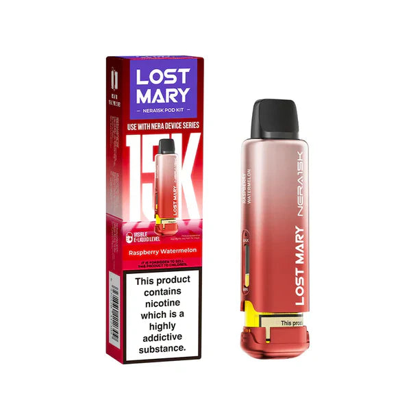 Lost Mary Nera 15k Pod Raspberry Watermelon 20mg – vapesjersey