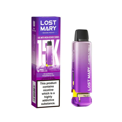 Lost Mary Nera 15k Pod Strawberry Raspberry Ice 20mg