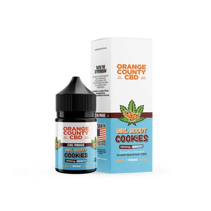 Orange County CBD Cali Eliquid Girl Scout Cookies 50ml 1500mg