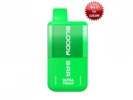 Bloody Bar Ultra Twist 20k Fresh Mint & Spearmint 20mg