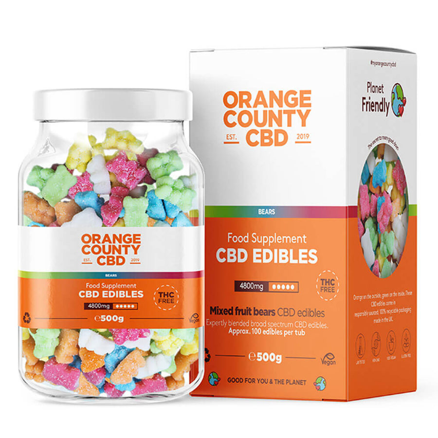 Orange County CBD Gummy Bears 4800mg – vapesjersey