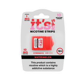 ITS RIPS Nicotine Strips 2mg pack of 10 (20mg) Watermelon