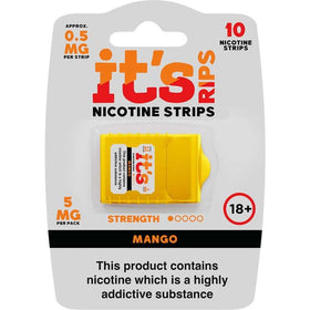 ITS RIPS Nicotine Strips 0.5mg pack of 10 (5mg) Mango