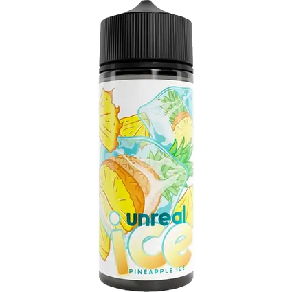 Unreal Ice Pineapple Ice 100ml 0mg Shortfill