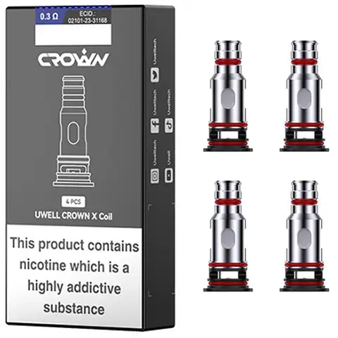 Uwell Crown Coils x4 0.3ohm DTL