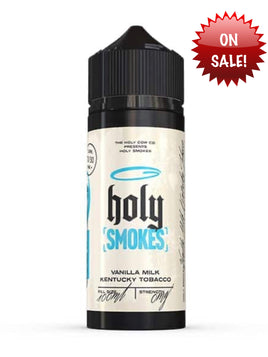 Holy Smokes Vanilla Milk Kentucky Tobacco 0mg 100ml Shortfill