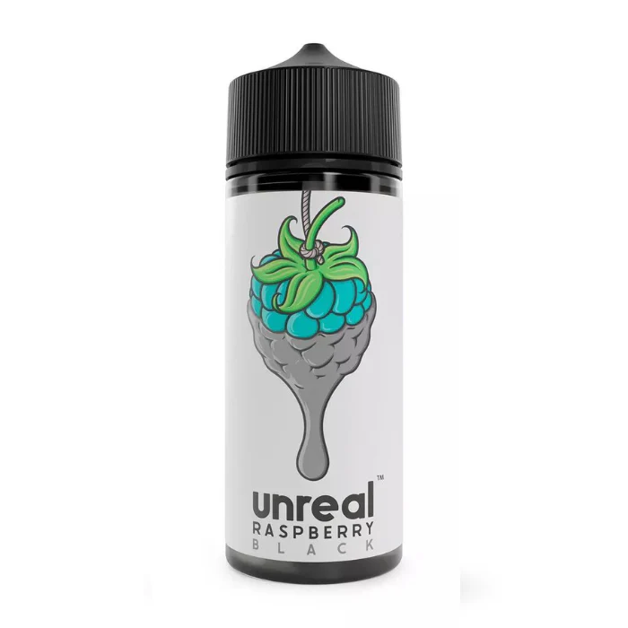 Unreal Raspberry Black 100ml 0mg Shortfill