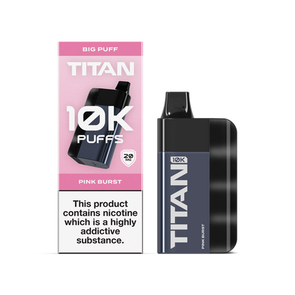 Titan 10K Pink Burst 20mg