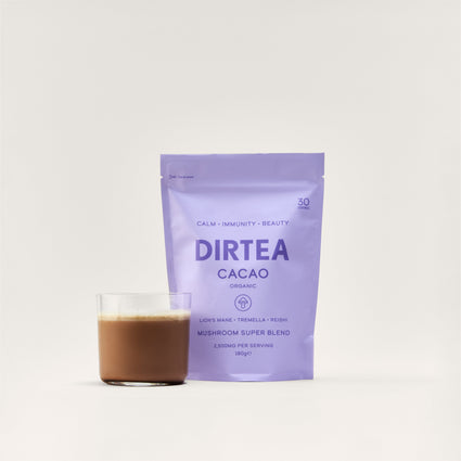 Dirtea Mushroom Super Blend Cacao 180g Pouch