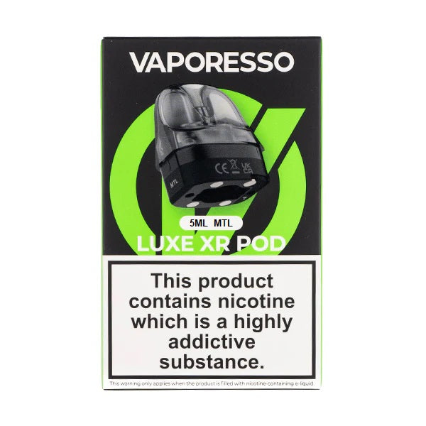 Luxe XR Max Pods XL 5ML MTL X 2 vapesjersey Luxe XR Max Pods XL 5ML MTL X 2 vapesjersey