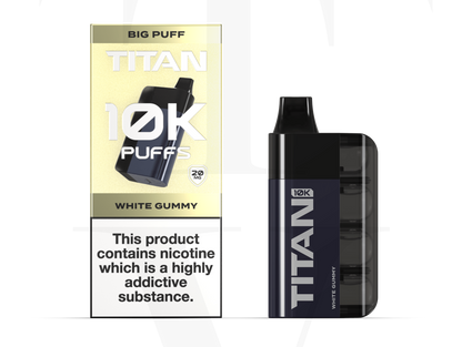 Titan 10K White Gummy 20mg