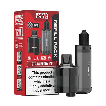 Insta Pod Refill Strawberry Ice 20mg