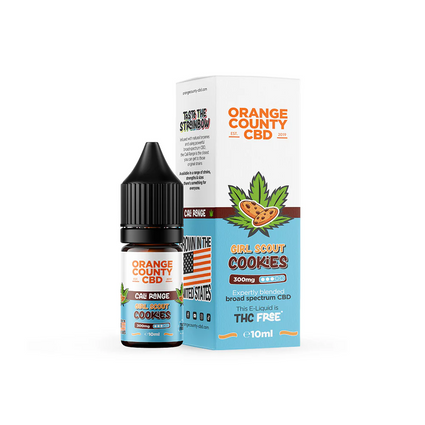 Orange County CBD Cali Eliquid Girl Scout Cookies 10ml 300mg