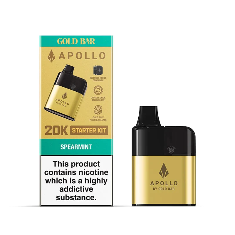 Gold Bar Apollo AIO Kit Spearmint 20mg