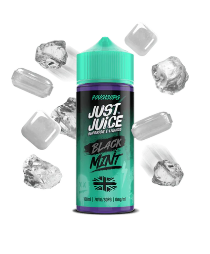 Just Juice Black Mint 100ml 0mg Shortfill