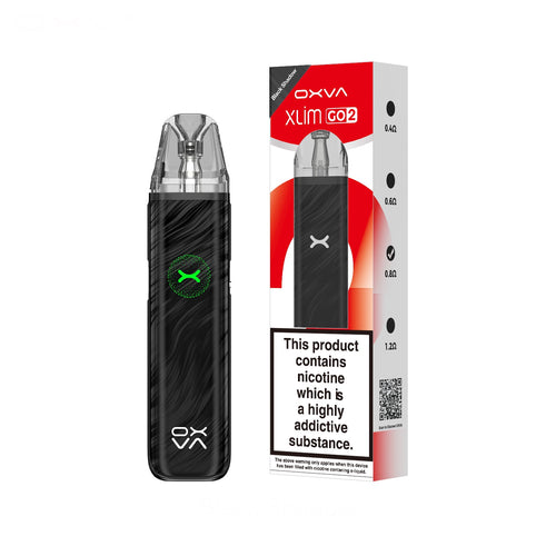Oxva Xlim GO 2 Kit Black Shadow 2ml 1500mAh vapesjersey Oxva Xlim GO 2 Kit Black Shadow 2ml 1500mAh vapesjersey