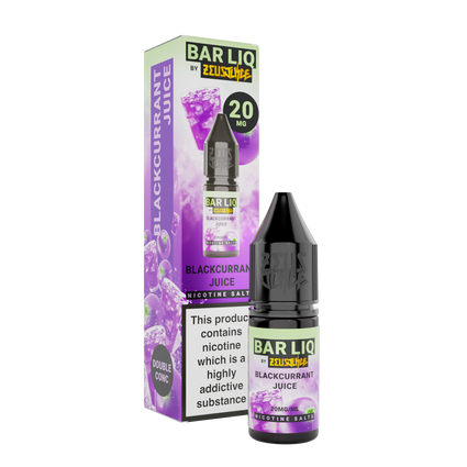 Zeus Bar Salts Blackcurrant Juice 10ml 5mg