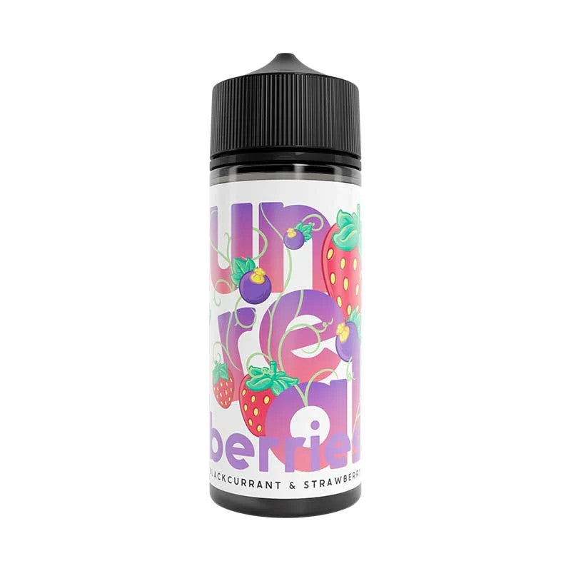 Unreal Berries Blackcurrant & Strawberry 100ml 0mg Shortfill