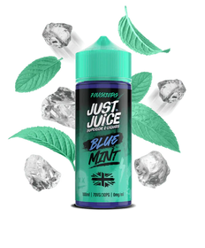 Just Juice Blue Mint 100ml 0mg Shortfill