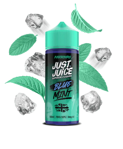 Just Juice Blue Mint 100ml 0mg Shortfill